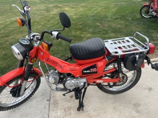 PRISTINE HONDA 110 DUAL PURPOSE TRAIL BIKE