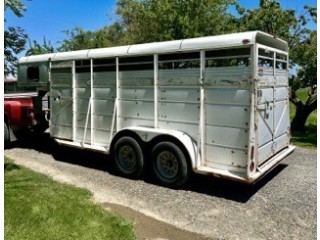 2005 "Ponderosa" 5th Wheel Stock Trailer